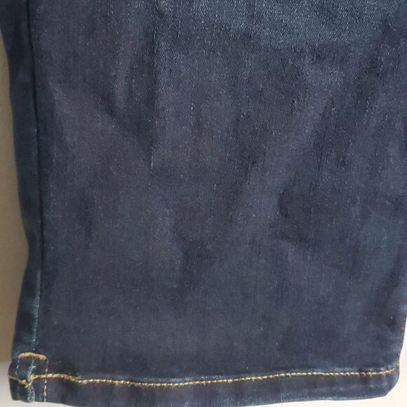 Lane Bryant jeans women's size 22 blue high rise jegging crop high-rise - Picture 2 of 12